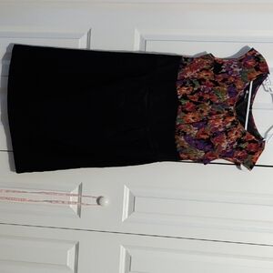 Multicolor Floral Dress Sophisticated.Sexy.office.valentines Day